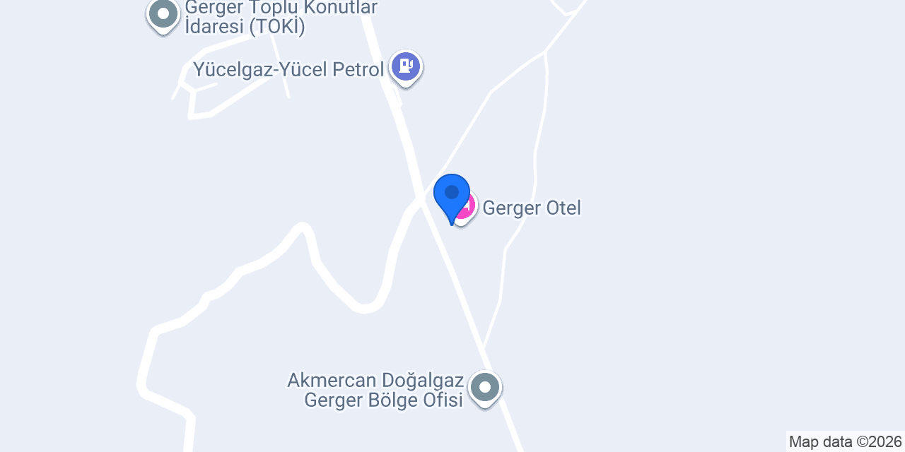 Gerger Otel Teras Cafe konumu
