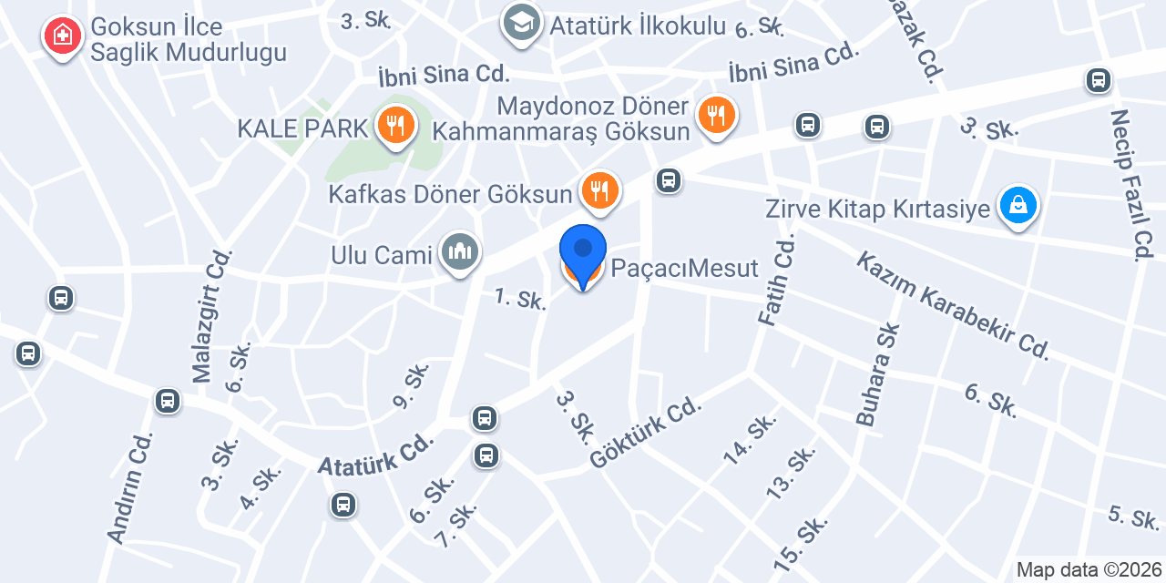 PaçacıMesut konumu