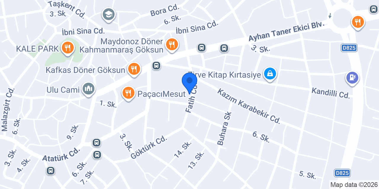 Konak Cafe & restaurant konumu