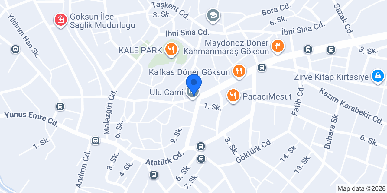 Köşk Lokantası konumu