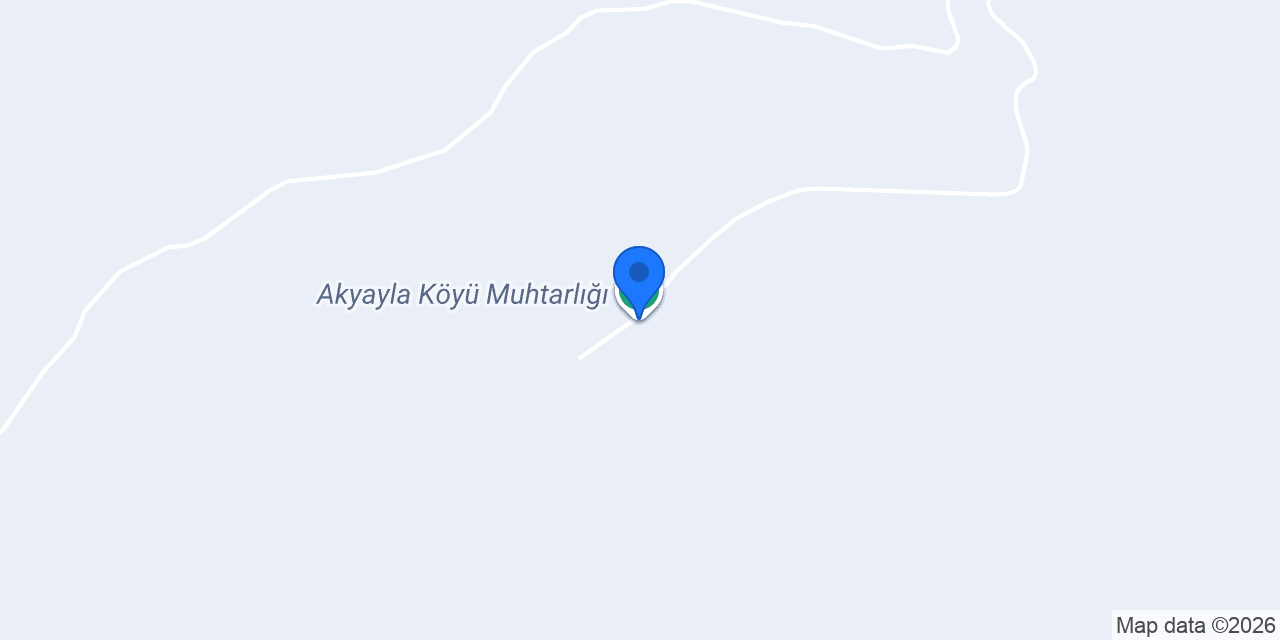 Akyayla Köyü Muhtarlığı konumu