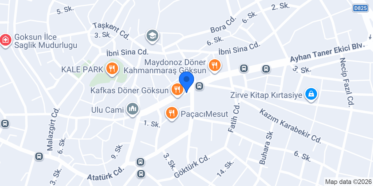 Akdeniz Et Dünyası konumu