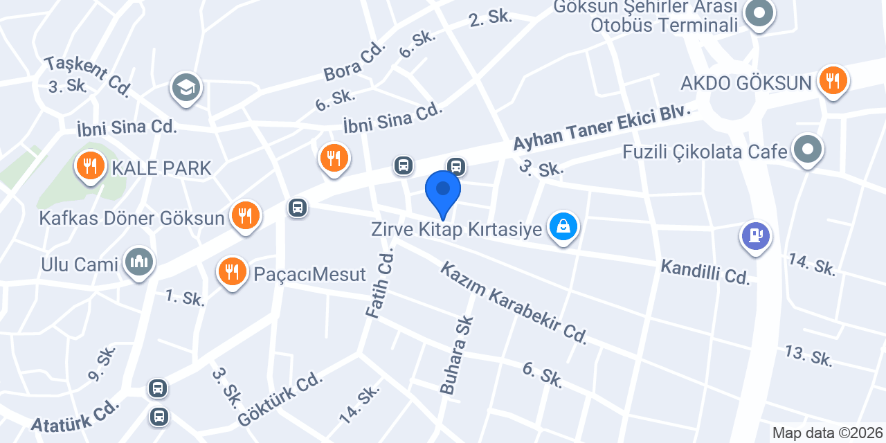 Damla Su Tesisat konumu