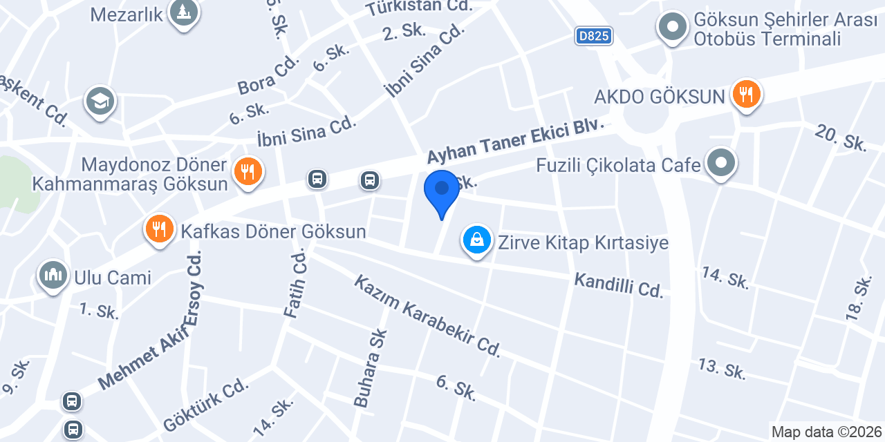 Kıraç halı center konumu