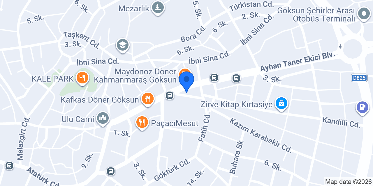 Bayazıt su konumu