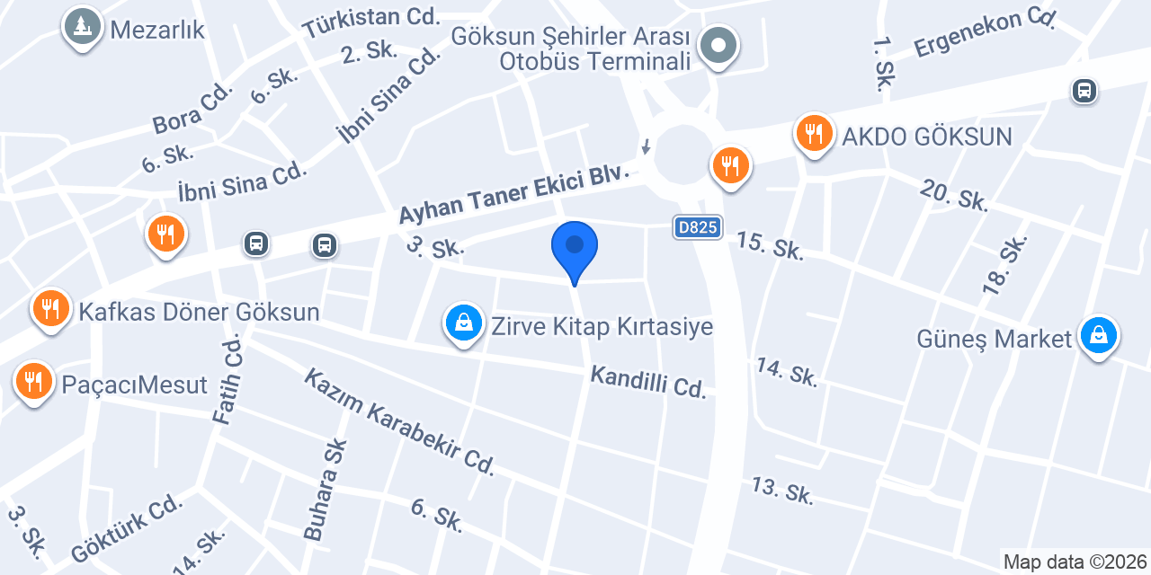 İŞBİR DÜRÜM konumu