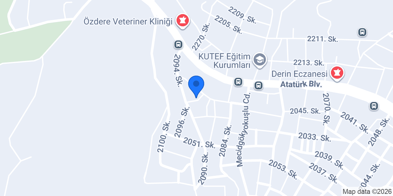 Göktuğ Hotel konumu
