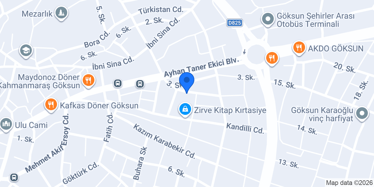 Serra çiçek evi konumu