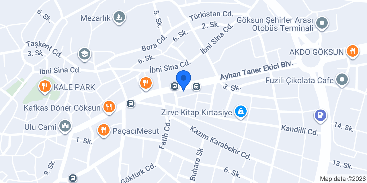 Hacettepe Sevimli Eczanesi konumu
