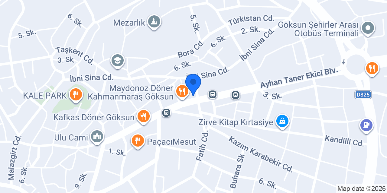 ERTAŞ HARİTA konumu