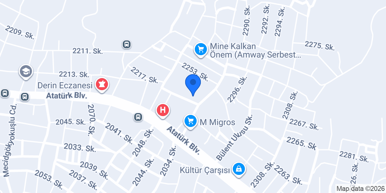 Özdere Ptt Şubesi konumu