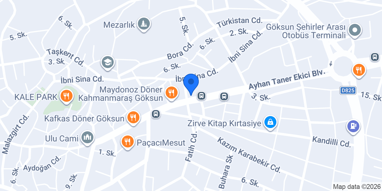 Coşkun gross konumu