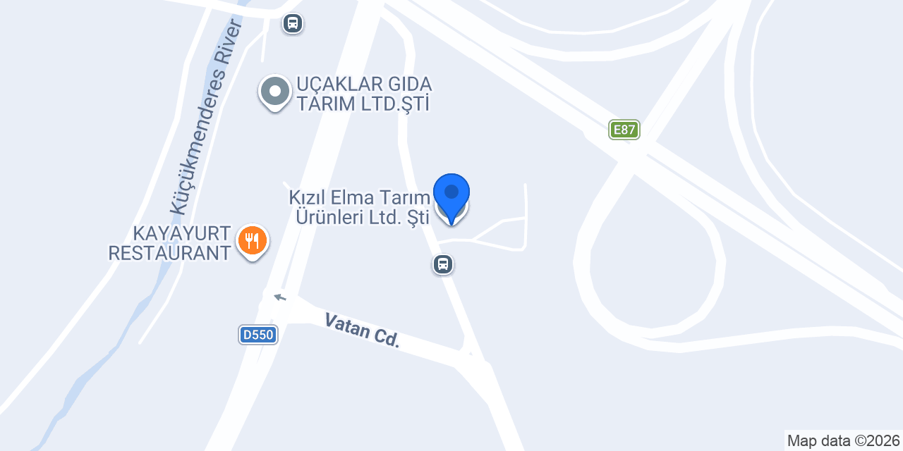 Kızıl Elma Tarım Ürünleri Ltd. Şti. konumu