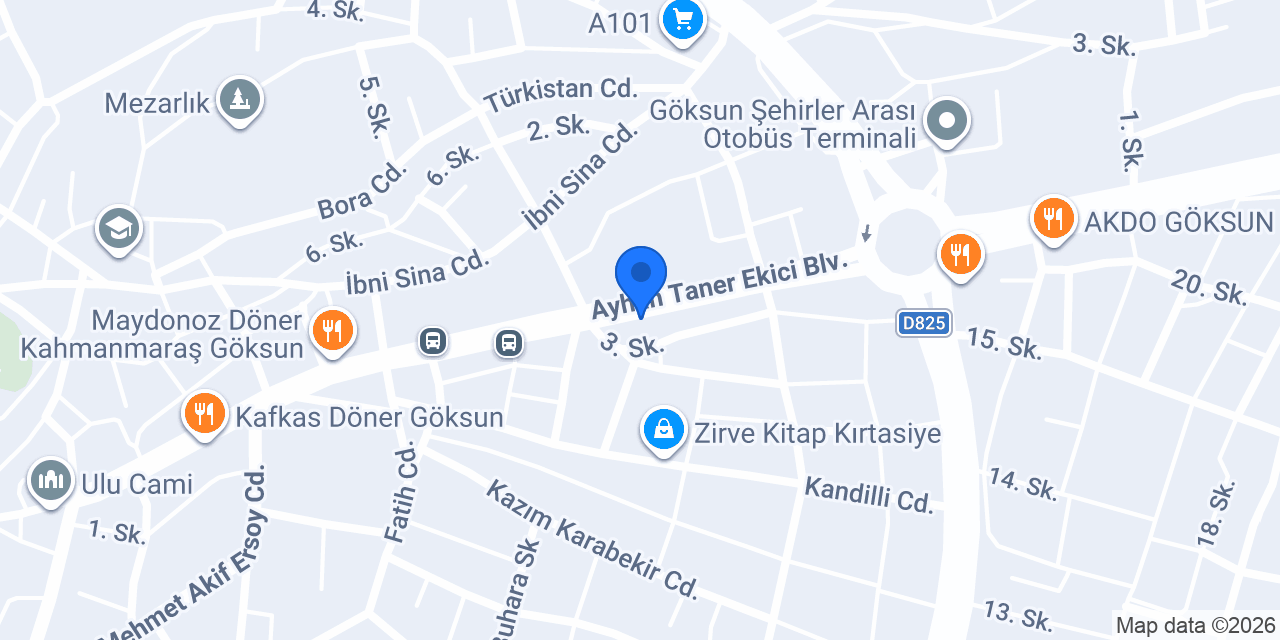 KÖROĞLU HUBUBAT konumu