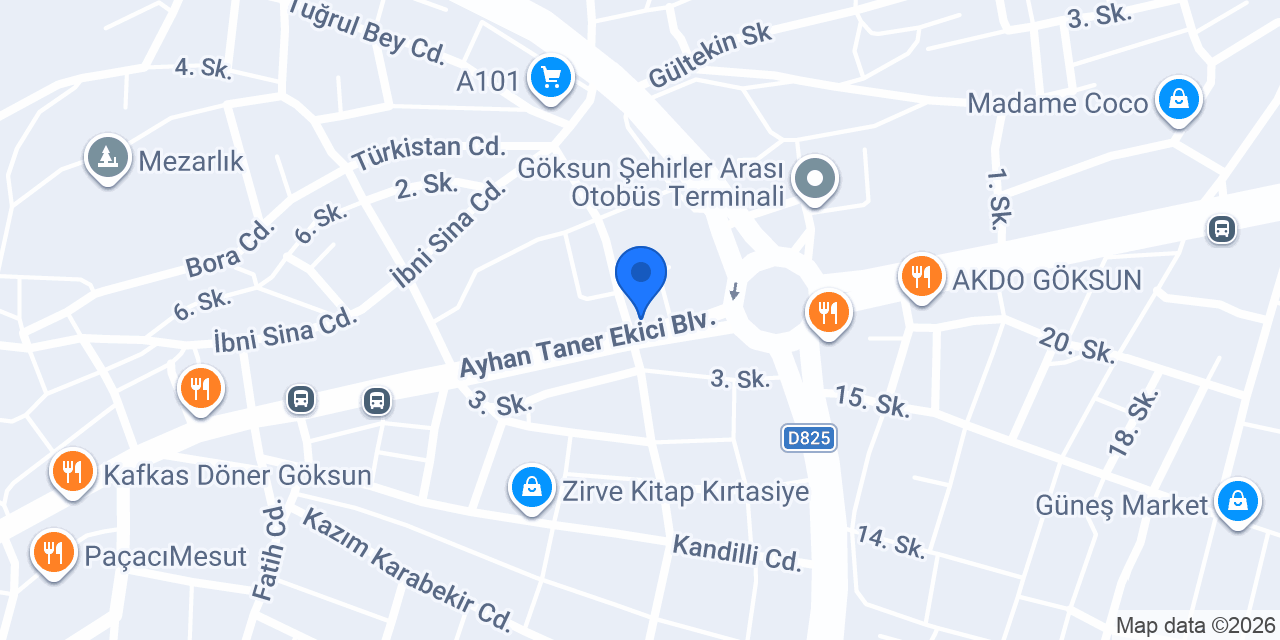 ÇİÇEK TAKSİ DURAĞI konumu