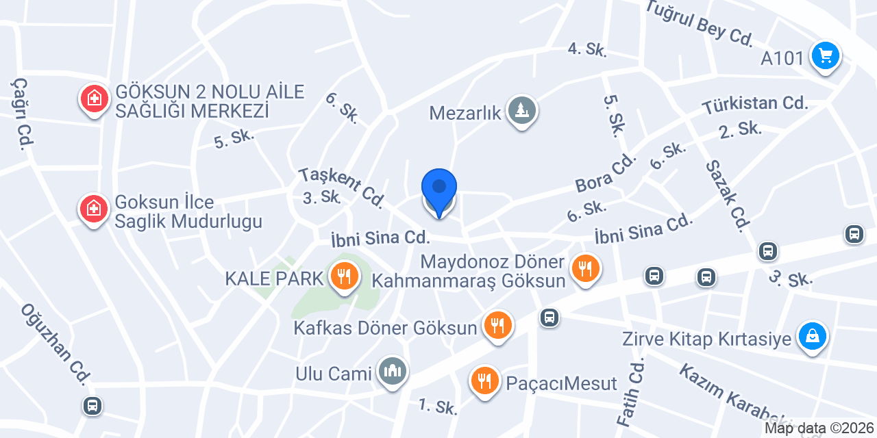 Atatürk İlkokulu konumu