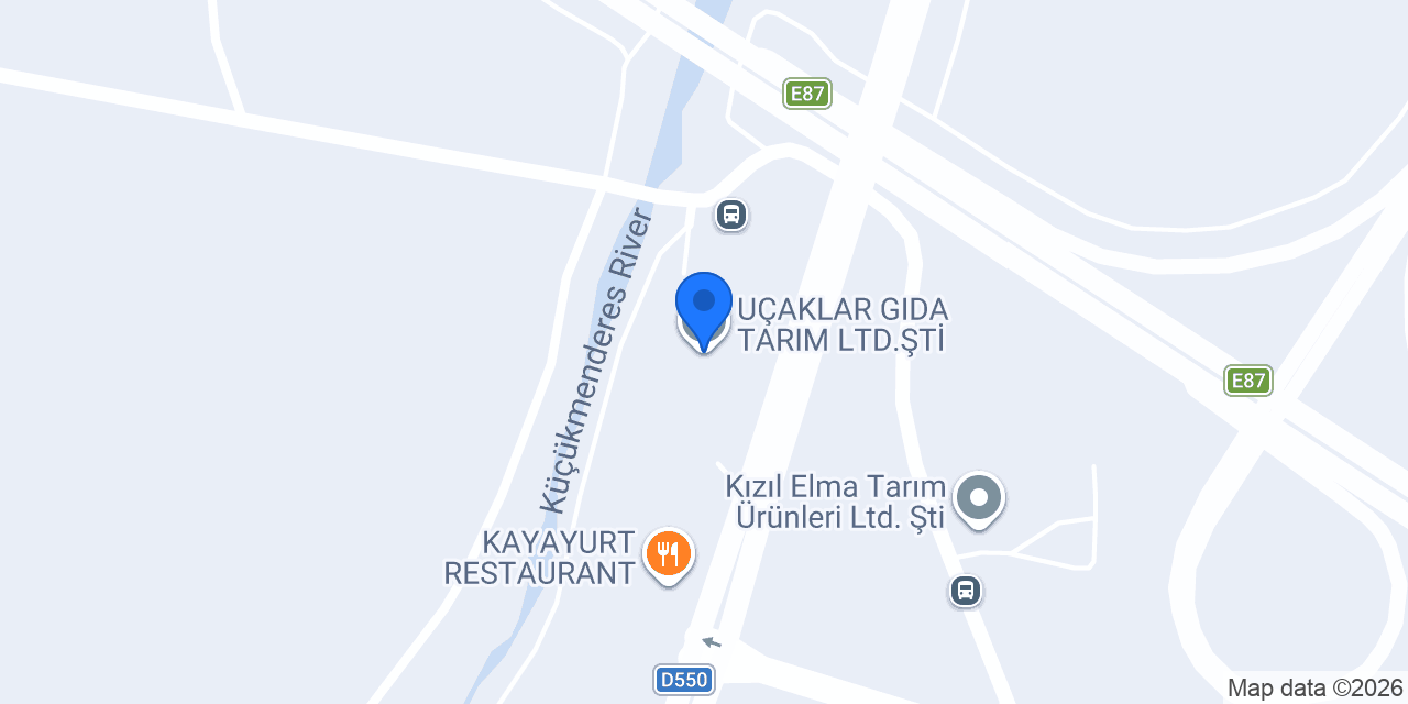 UÇAKLAR GIDA TARIM LTD.ŞTİ. konumu