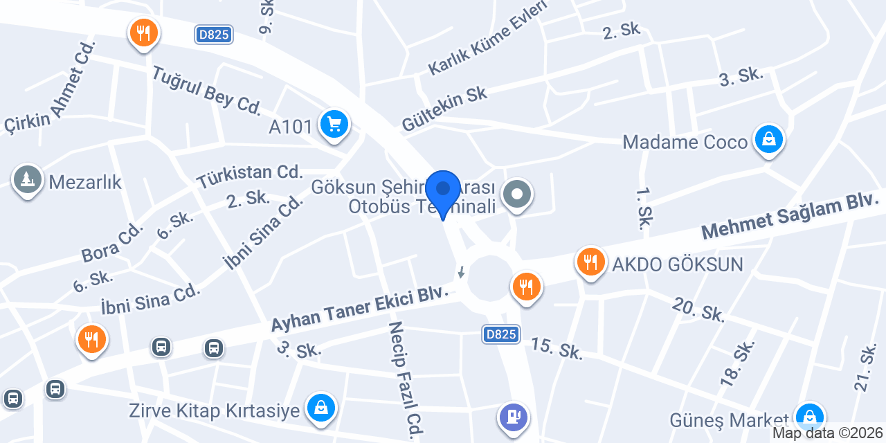 Güven Ekmek Fabr. konumu