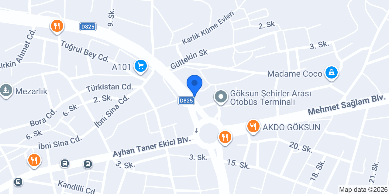 Otel Sağıroğlu konumu