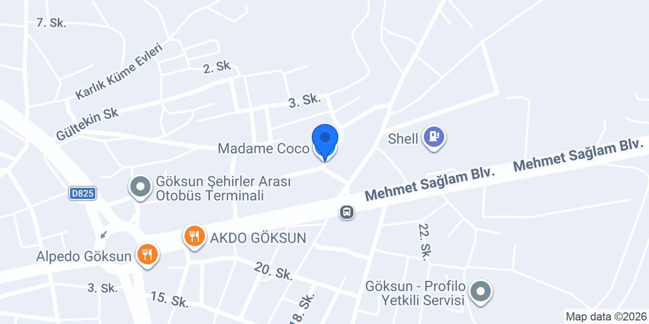 Madame Coco konumu