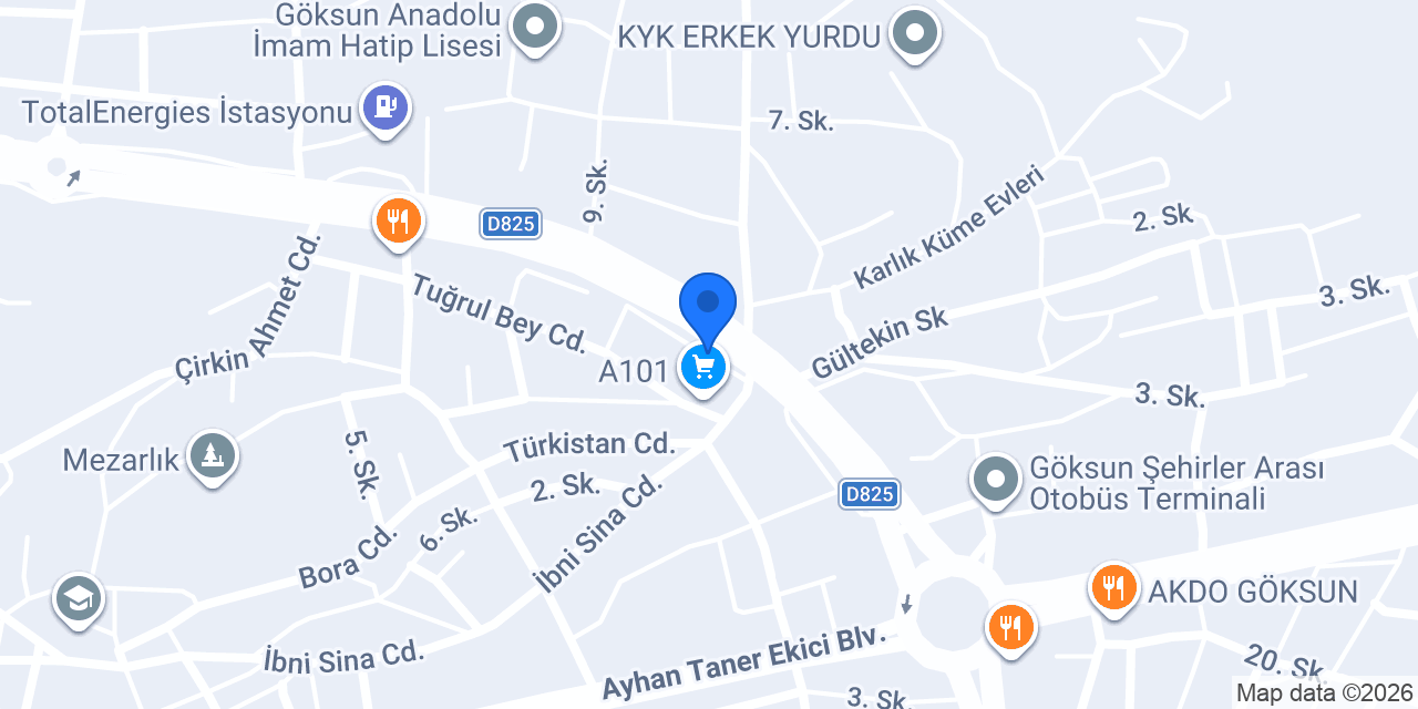 Çağrı Otomotiv konumu