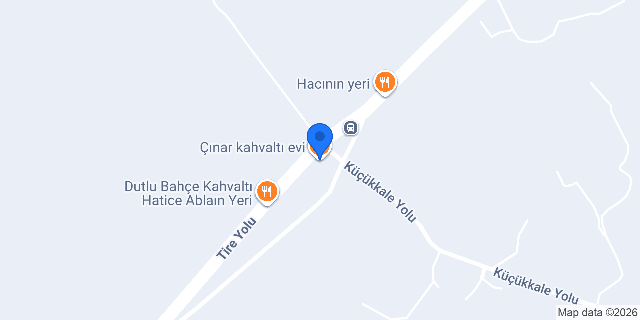 Çınar kahvaltı evi konumu
