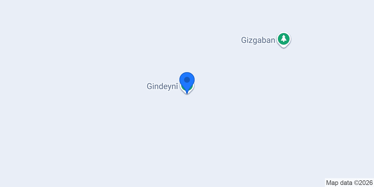 Gindeynî konumu