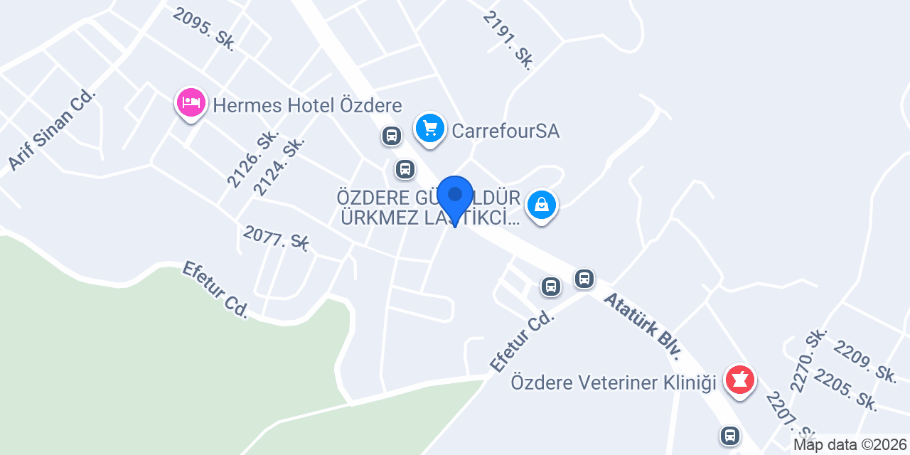 Özsu Şaşal Su konumu