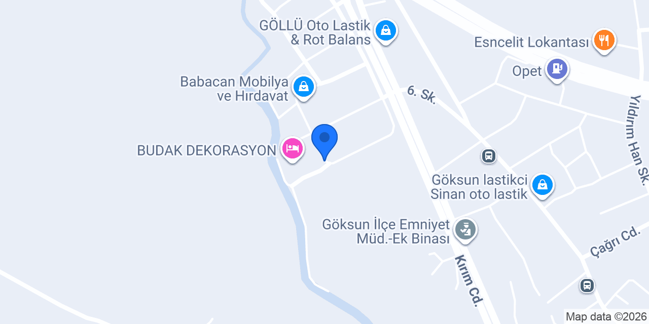 AKYILDIZ MOBİLYA & CNC konumu