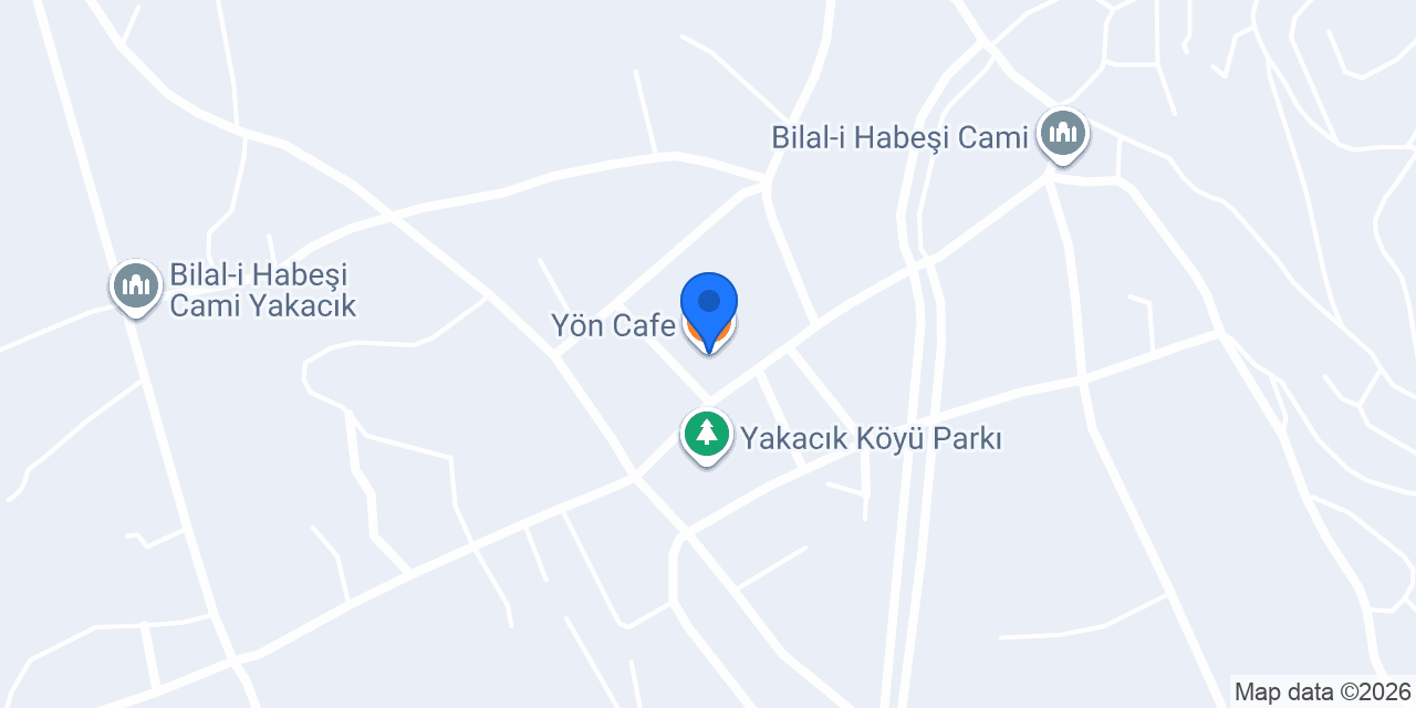 Yön Cafe konumu