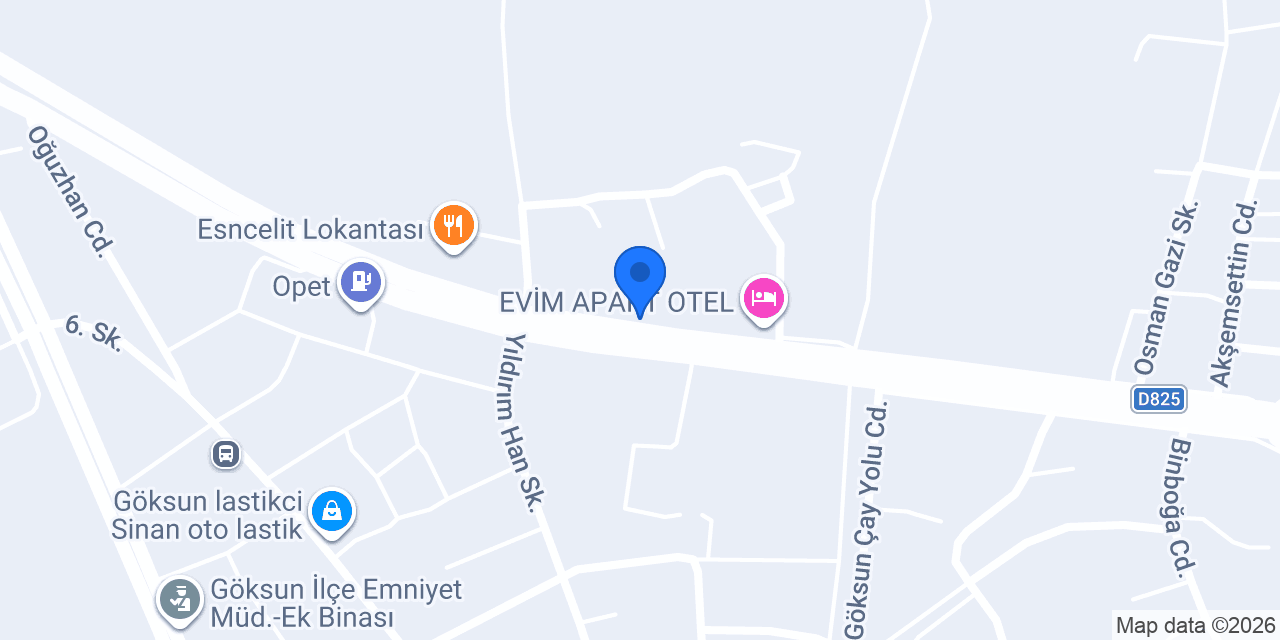Market Maraş Dondurma konumu
