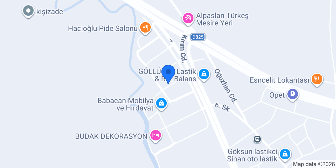 Huzur Mobilya&Ahşap konumu