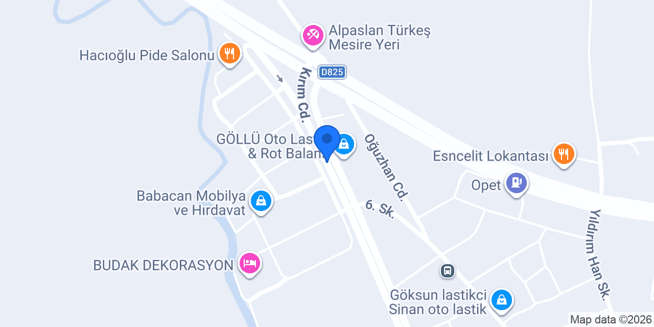 Kurtoğlu Mobilya konumu