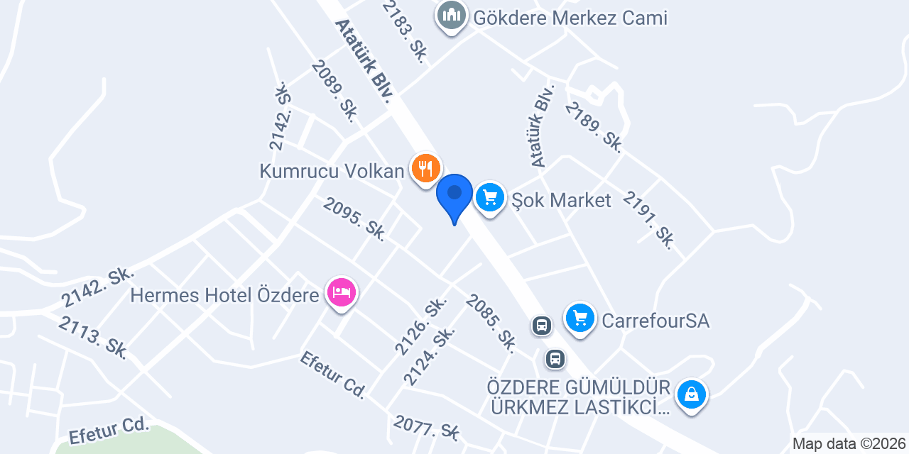 Özel Öz Bakım Merkezi konumu