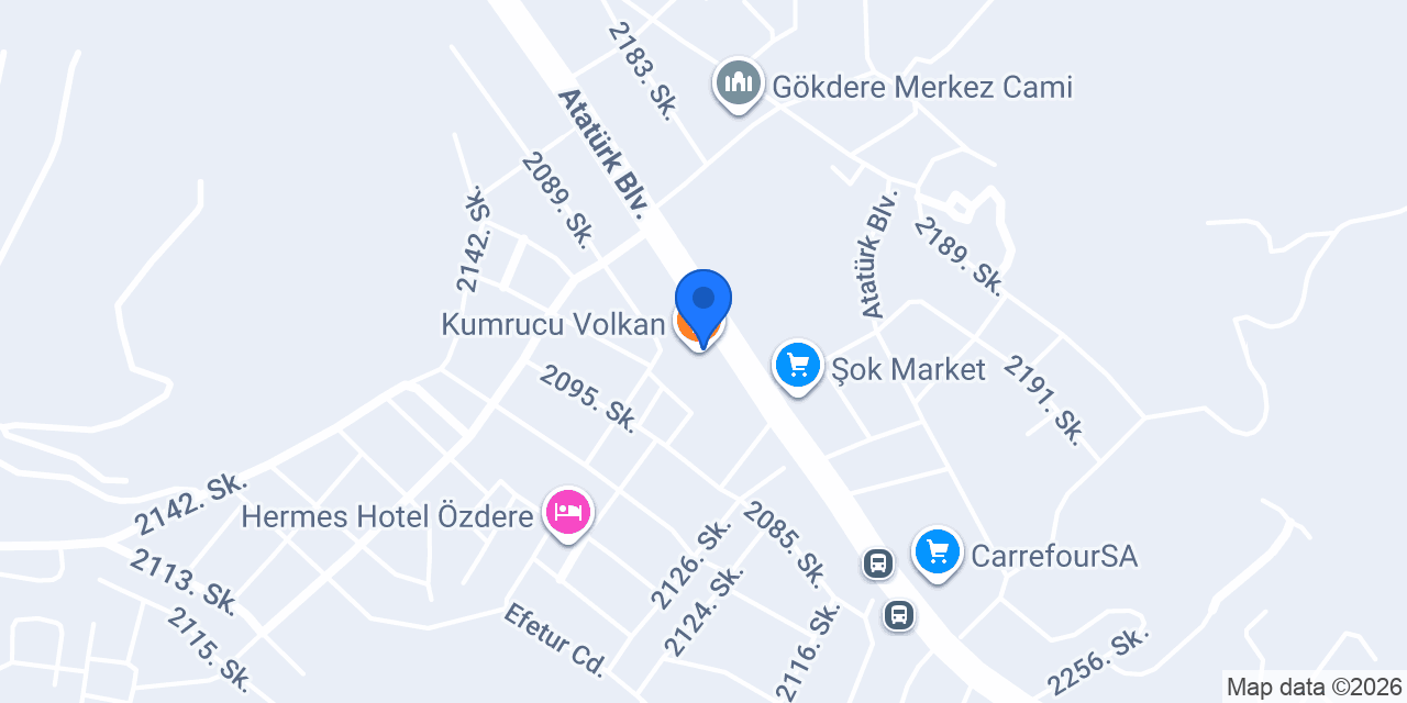 Address Özdere Emlak konumu