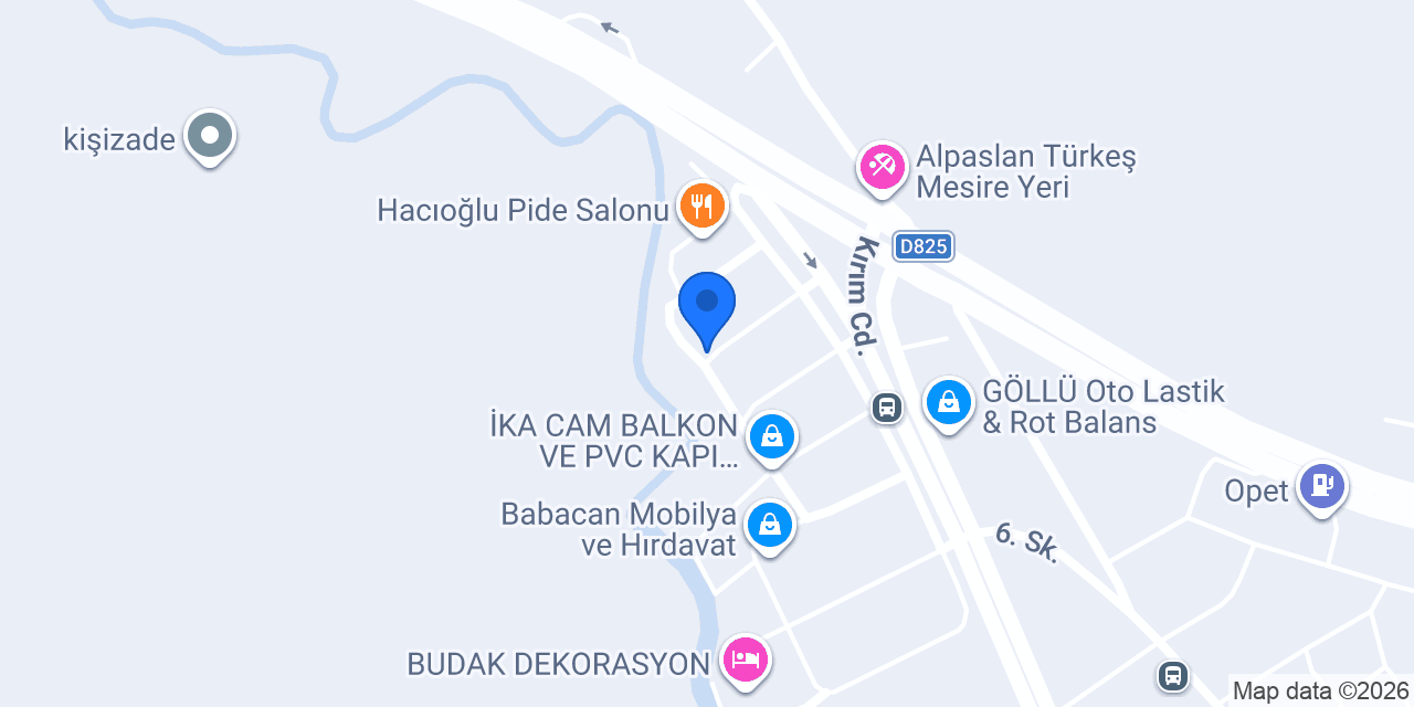 ŞOZER OTOMOTİV konumu