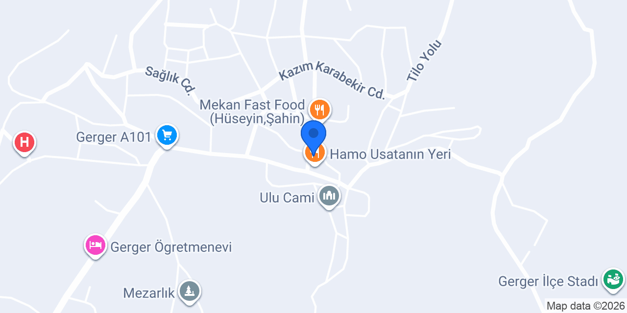 Özel Gerger Yavaş Motorlu Taşıt Sürücüleri Kursu konumu