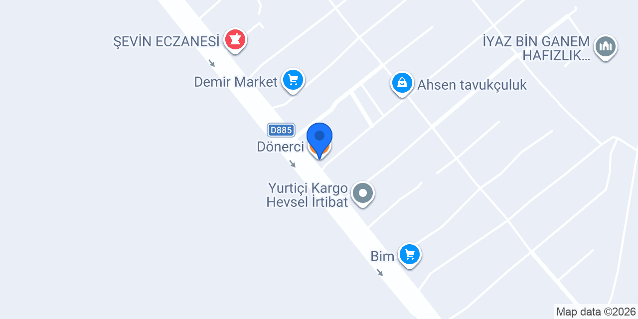 Dönerci konumu