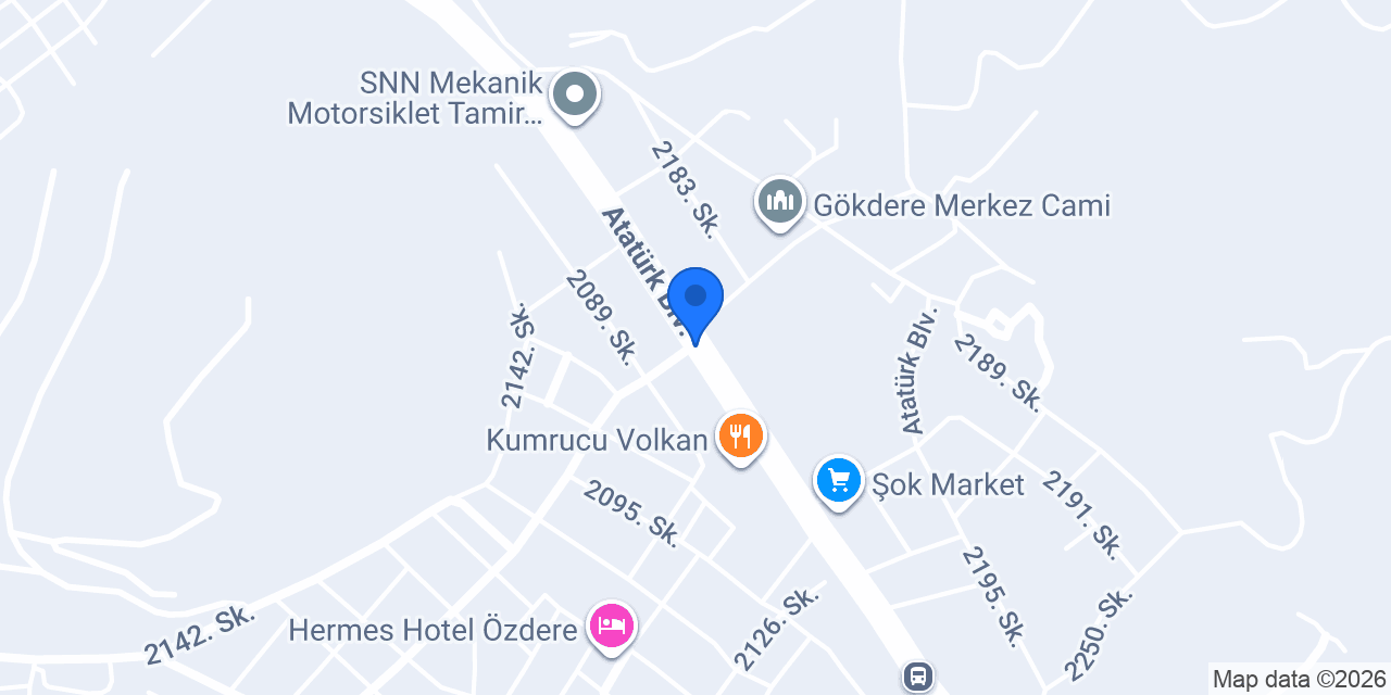 Grida Balık Restaurant konumu