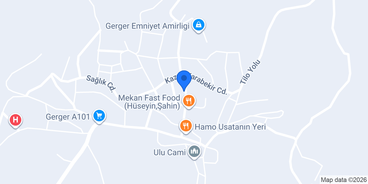 Gerger Noterliğili konumu