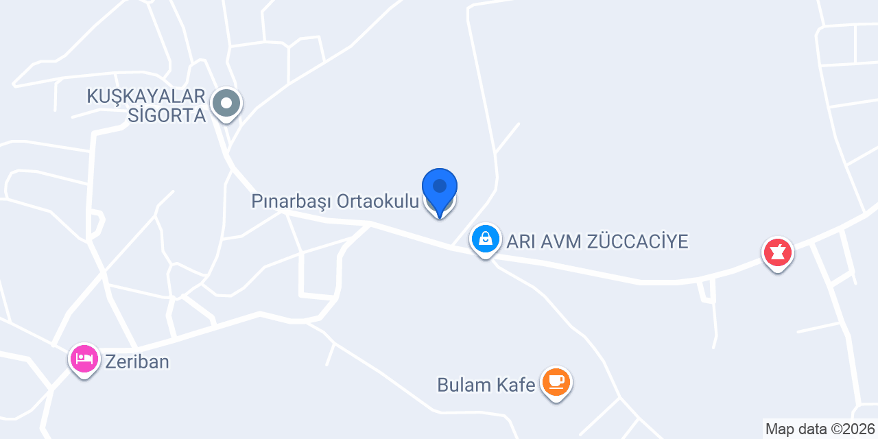 Pınarbaşı Ortaokulu konumu