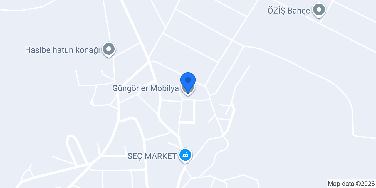 Güngörler Mobilya konumu