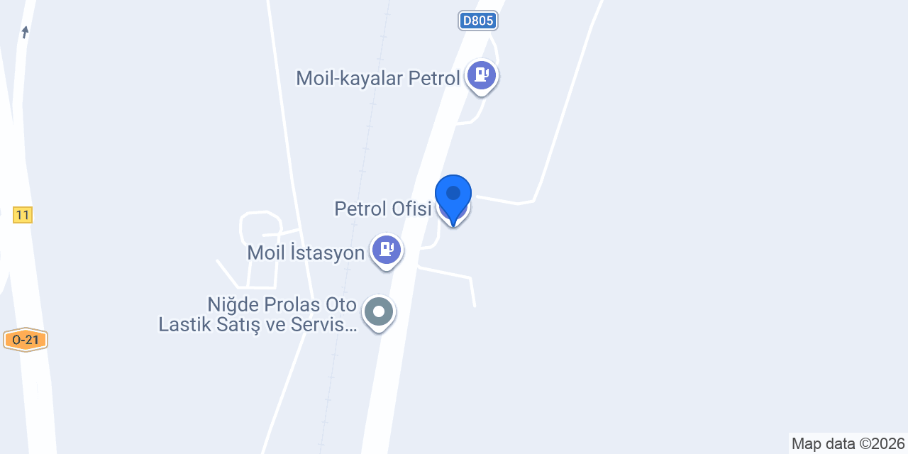 Petrol Ofisi konumu