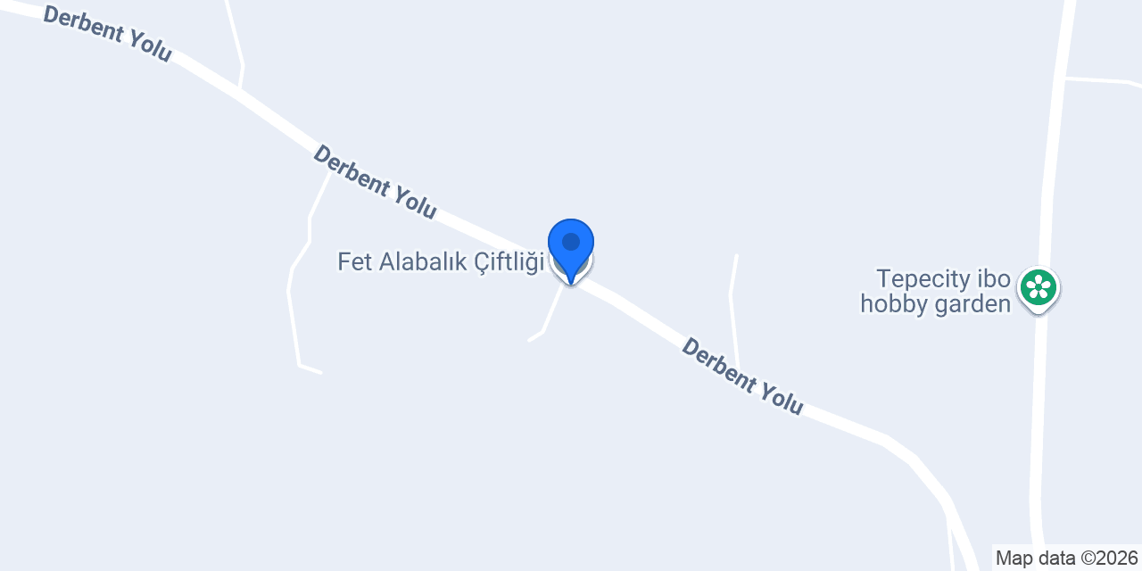 Fet Alabalık Çiftliği konumu
