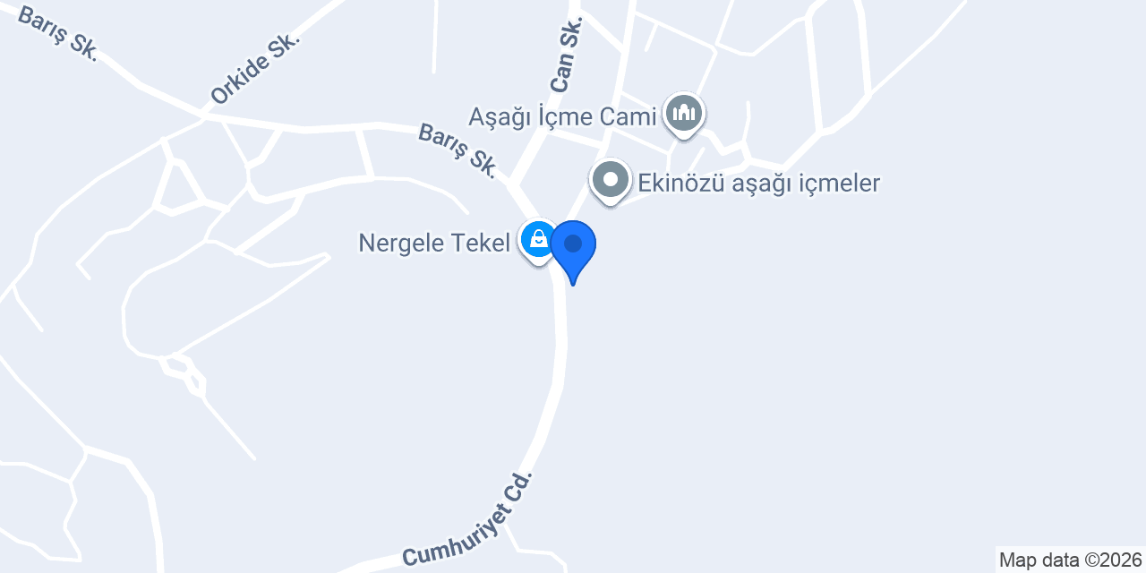 Şeker Otel konumu