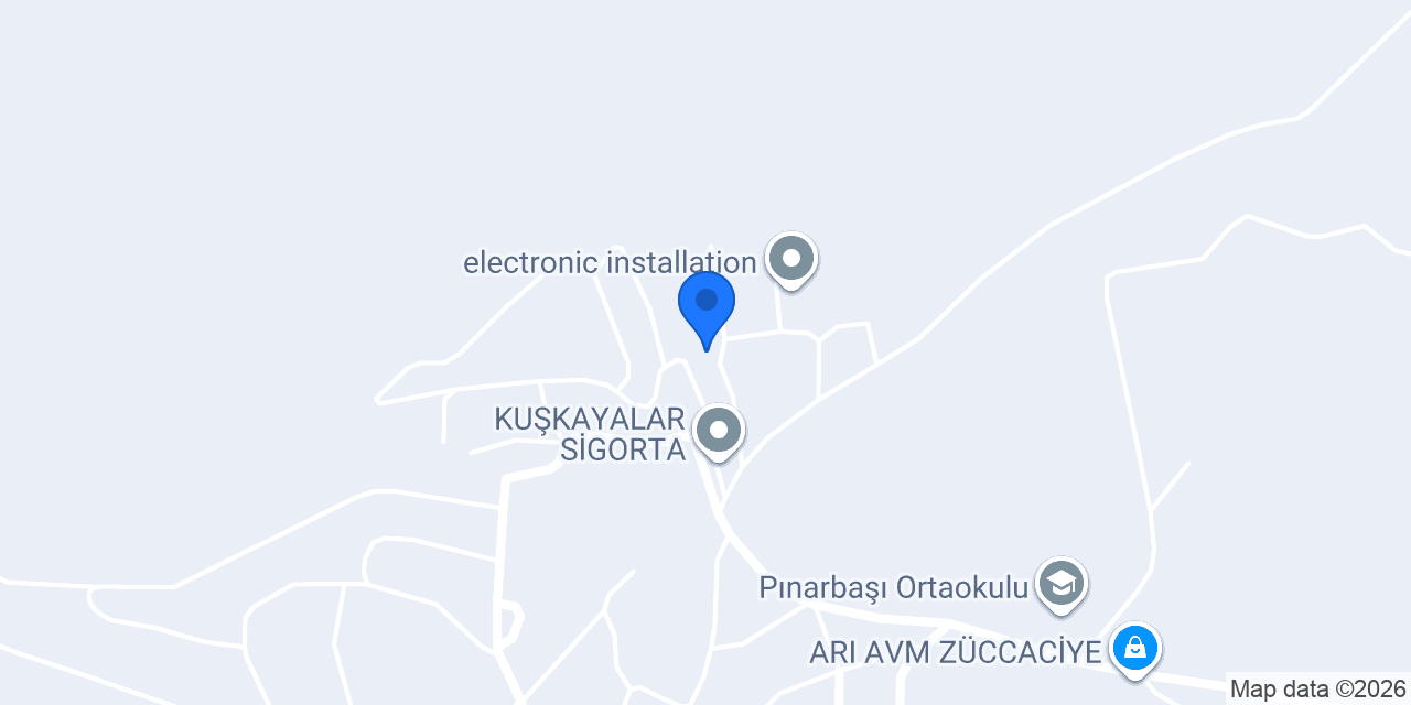 Pınarbaşı İlköğretim Okulu konumu
