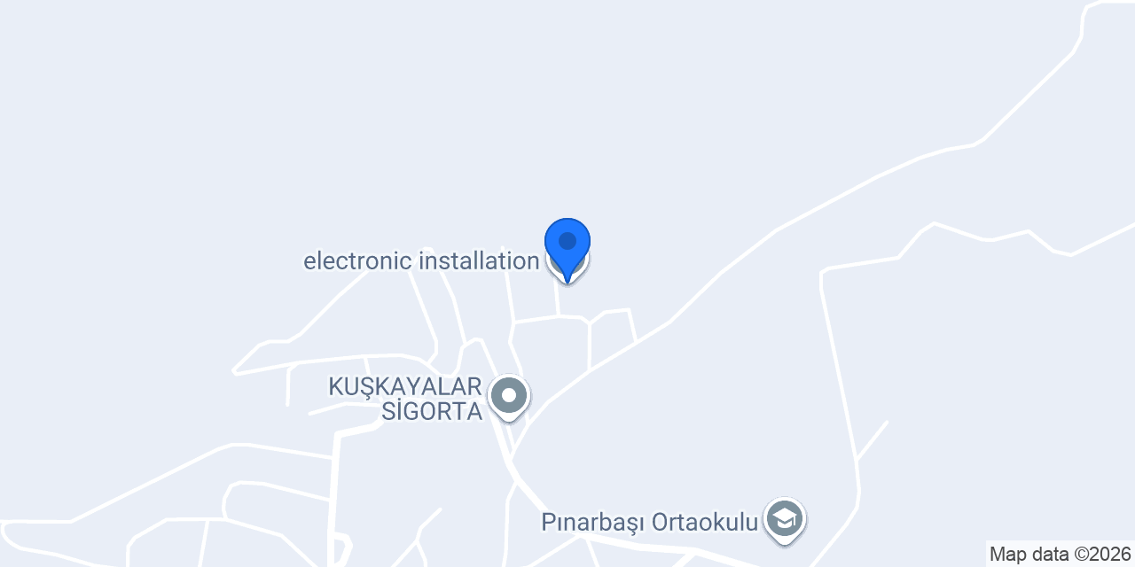 electronic installation konumu
