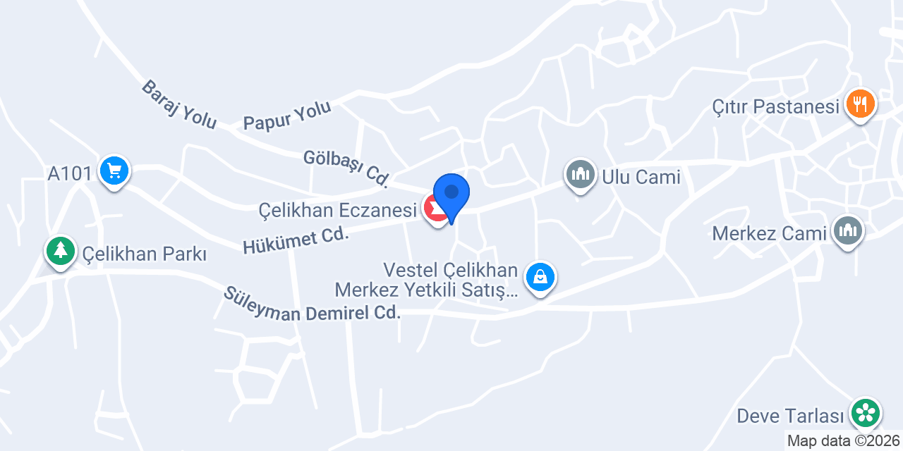 Çelikhan Halk Eğitim Merkezi konumu