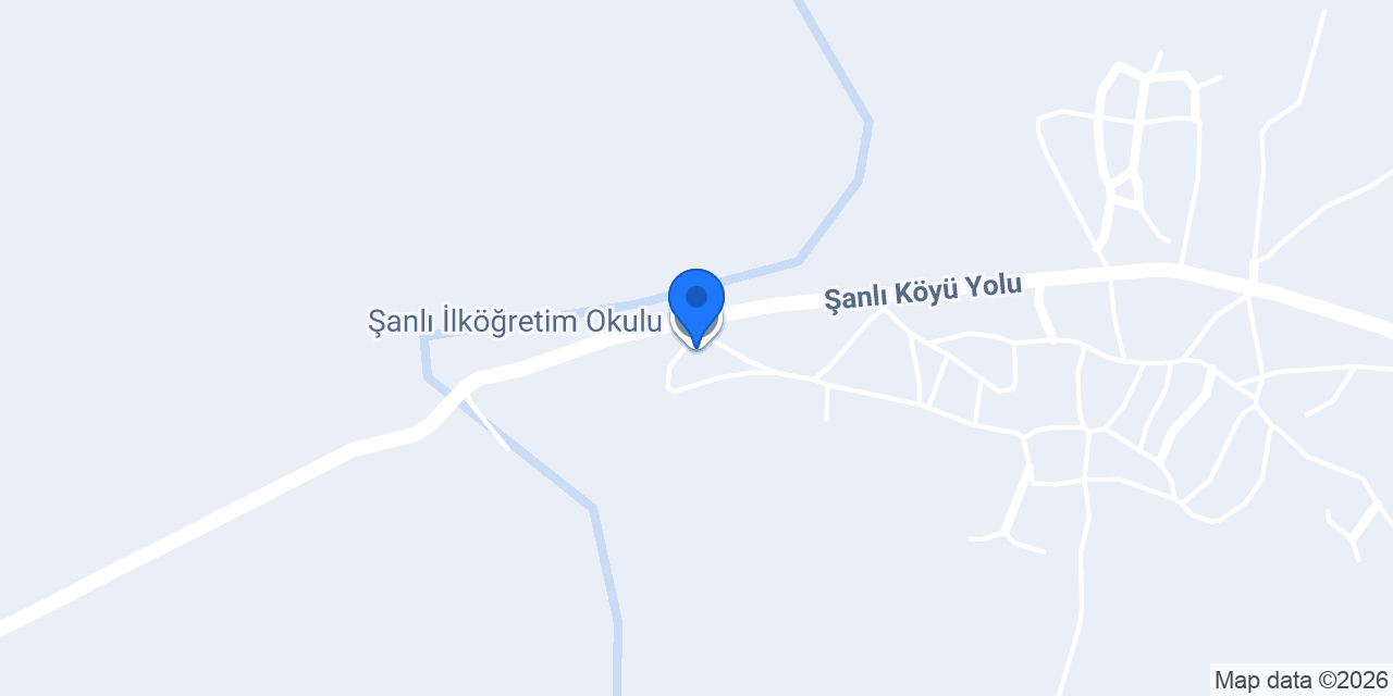 Şanlı İlköğretim Okulu konumu