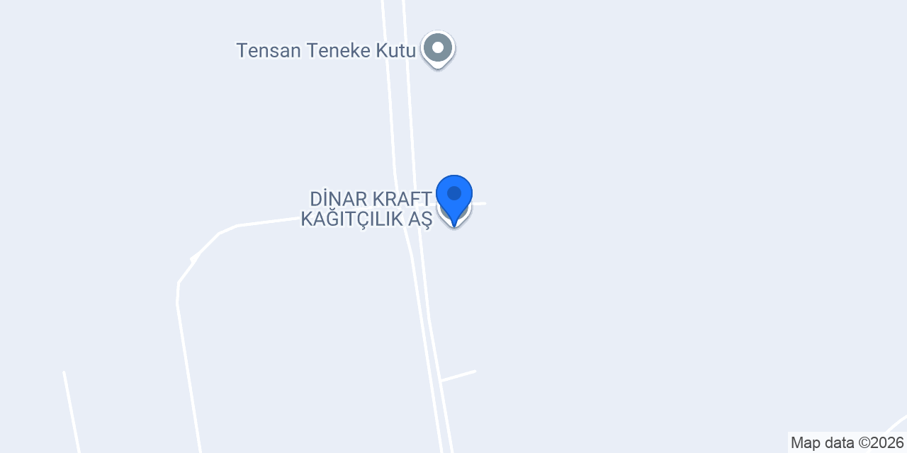 DİNAR KRAFT KAĞITÇILIK AŞ. konumu